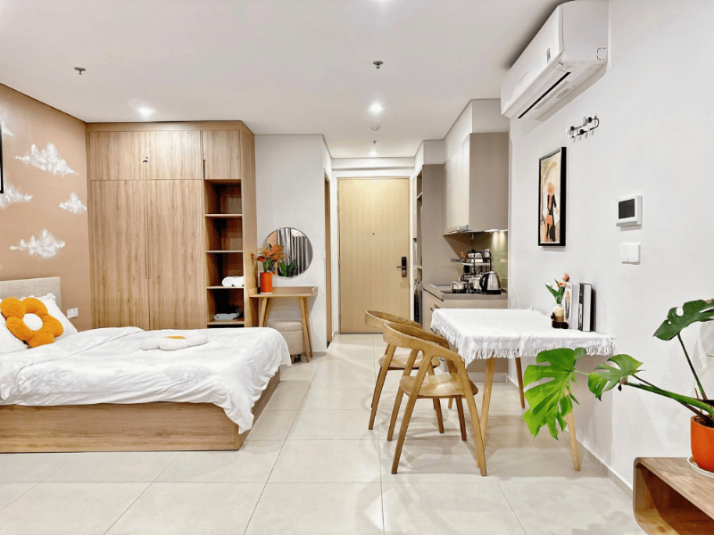 Cac han che khi lua chon can ho studio lam noi o lau dai